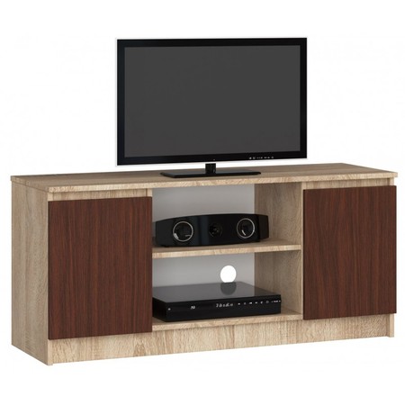 RTV K120 TV asztal (sonoma tölgy/wenge) Akord