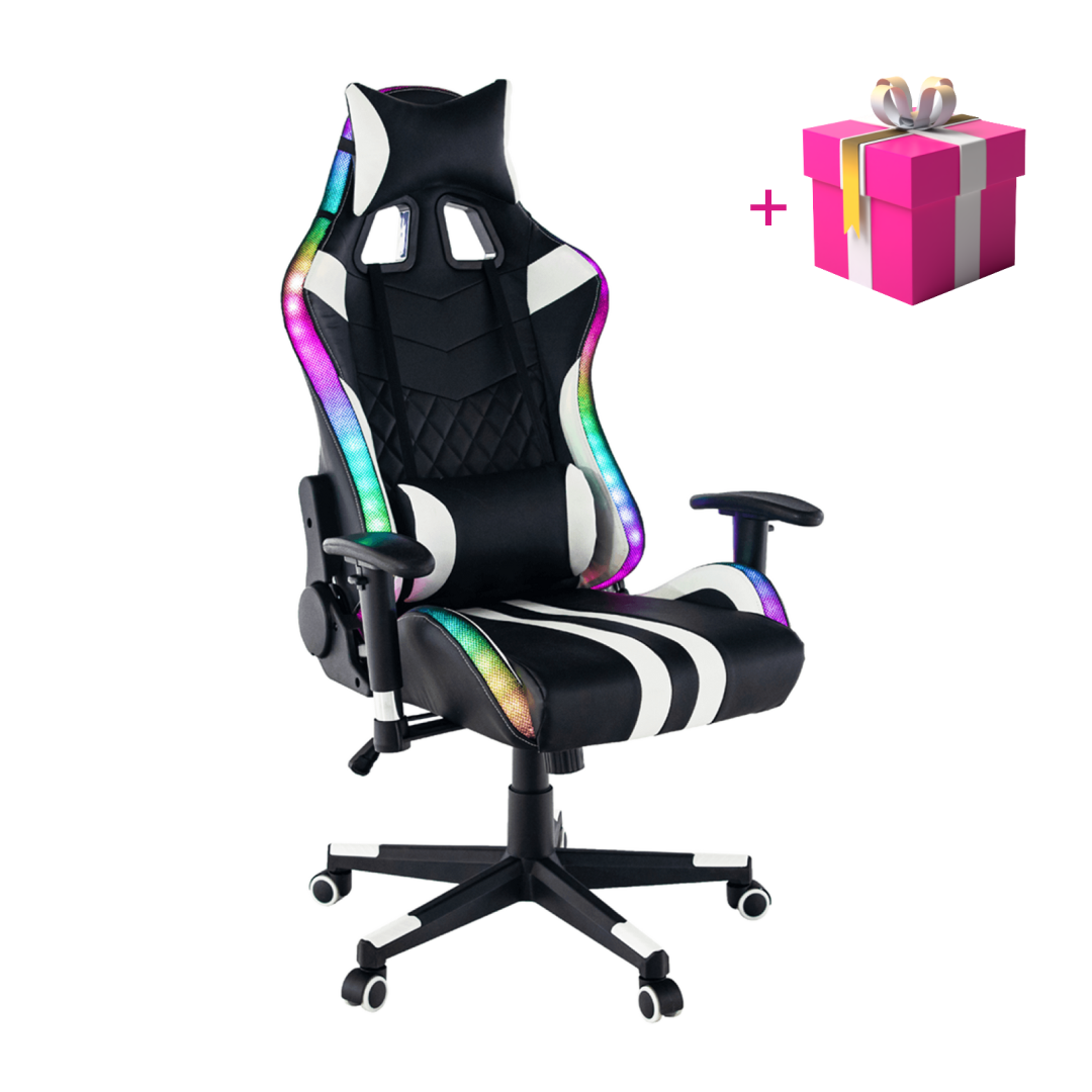 Irodai/gamer szék RGB háttérvilágítással