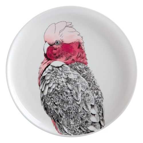 Marini Ferlazzo Galah fehér porcelán tányér